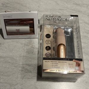Flawless Nu Razor and LaTweez Illuminating Tweezers Set